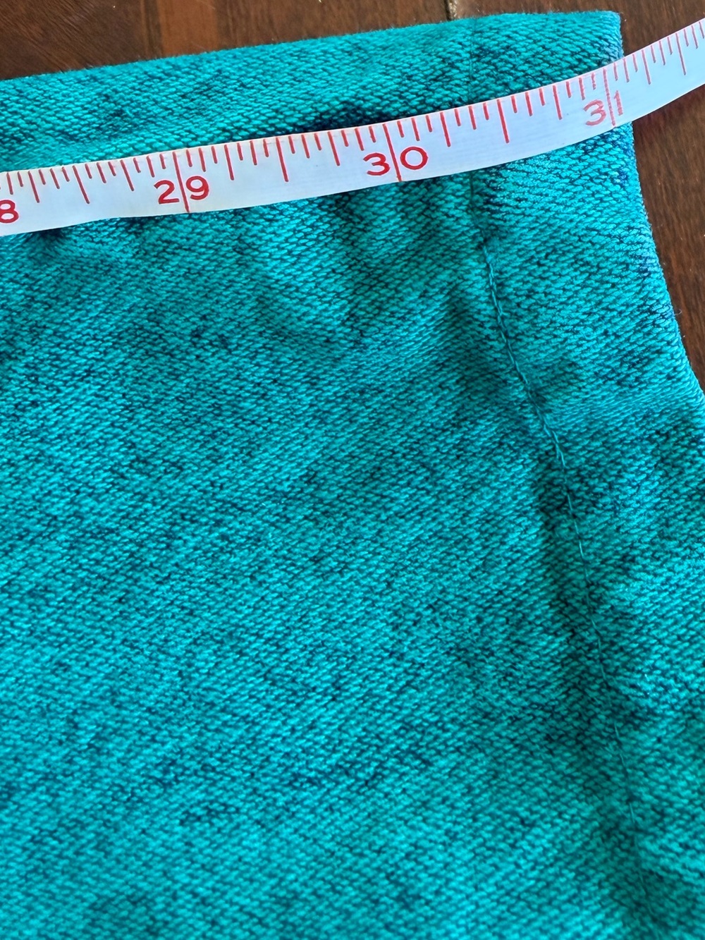 VTG 90s Wrangler Wedgie High Rise Cowgirl Jeans 14MWZ Teal Green Acid Wash 5x32 - Picture 8 of 8